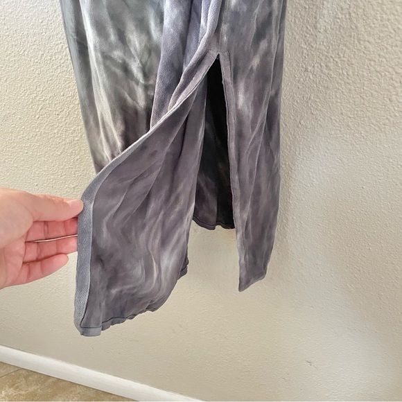 Splendid Anya Maxi Dress Womens M Tie Dye Spaghetti Strap Viscose Pockets V Neck - Picture 9 of 16